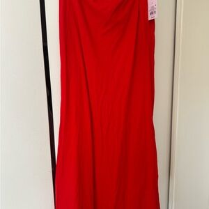 Wild Fable Vibrant Red Maxi Skirt NWT